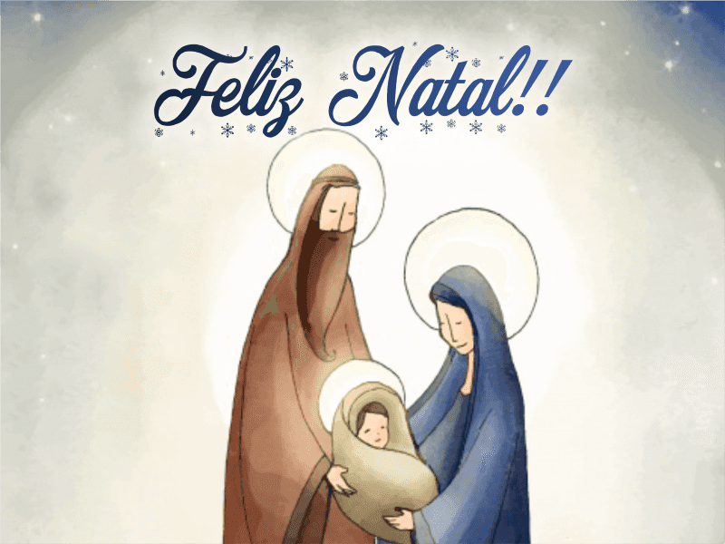 Mensagem de Feliz Natal do nosso paróco Pe. Fabiano para você e sua família.