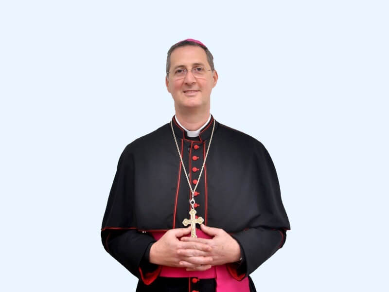 Dom Ailton Menegussi bispo de Crateús, envia carta de agradecimento a Diocese de São Mateus