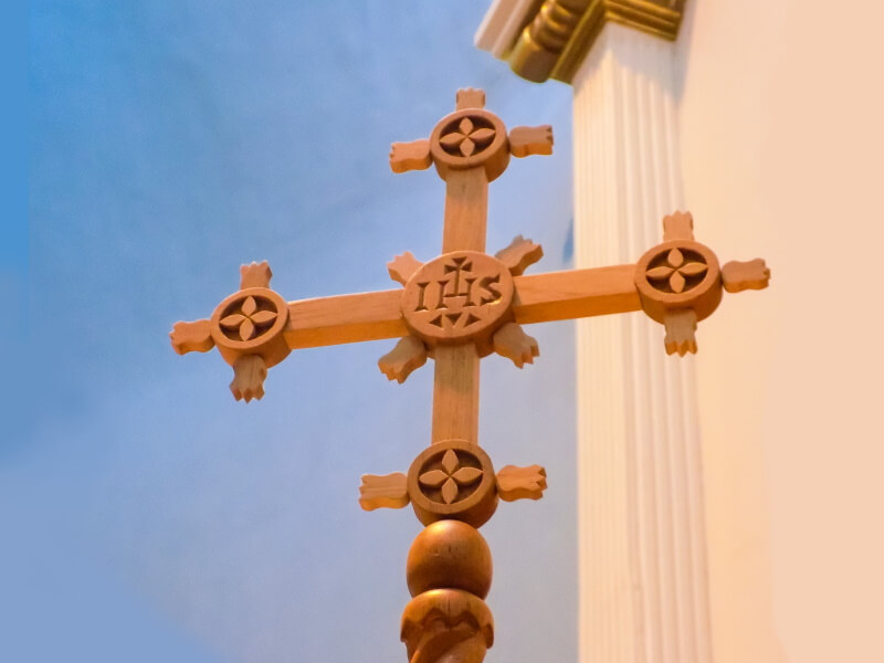 Programação da peregrinação da cruz missionária na Paróquia São João Batista