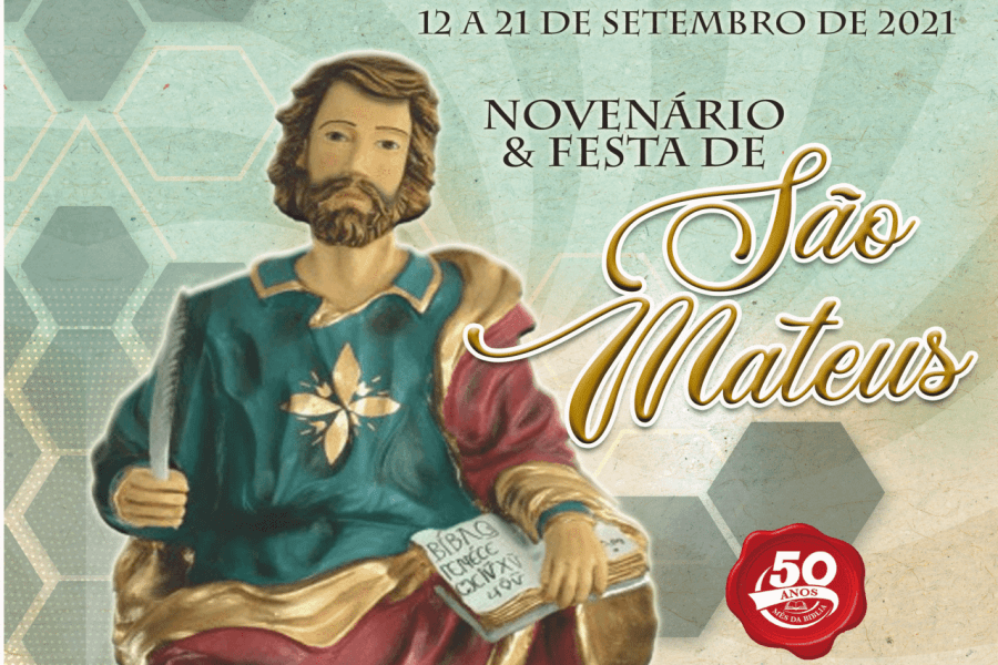 Programação do Novenário e Festa de São Mateus 2021