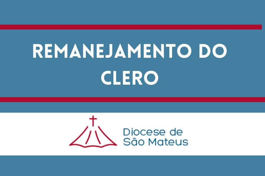 Nomeações e transferências de padres na Diocese de São Mateus