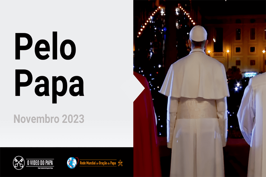 O Vídeo do Papa: Neste mês de novembro, Papa Francisco abre o seu coração e pede orações para cumprir a sua missão