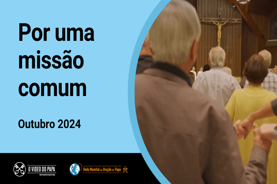 O Vídeo do Papa: Neste mês de outubro, Papa Francisco pede para rezamos por um estilo de vida sinodal e pela missão da Igreja