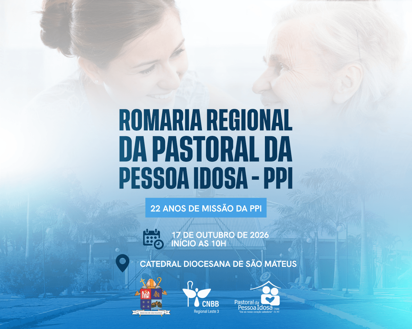 São Mateus sediará Romaria Regional da Pastoral da Pessoa Idosa