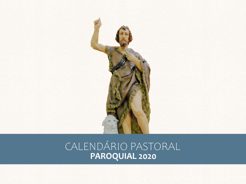Calendário Pastoral Paroquial 2020