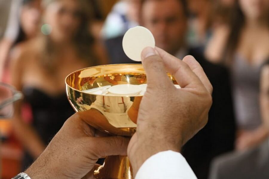 Horário para distribuição da Eucaristia - 09 de Agosto 