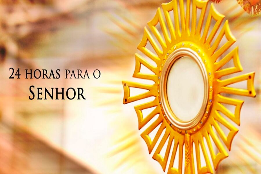 Programação das 24 horas para o Senhor 2021