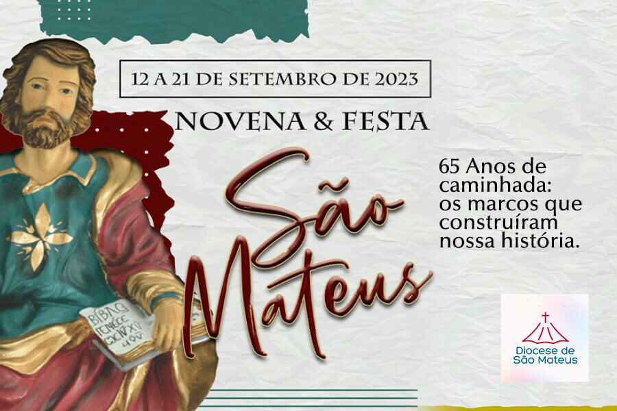 Programação da Festa do Glorioso São Mateus 2023