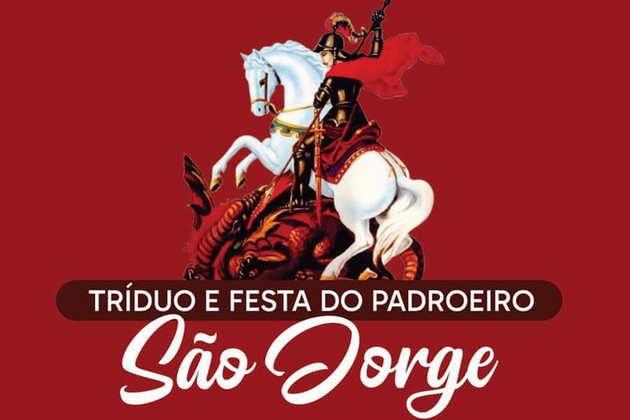 Programação do Tríduo e Festa do padroeiro São Jorge 2025