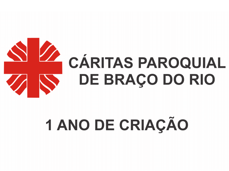 Homenagem para Cáritas Paroquial pelo 1 ano da sua criação na paróquia.