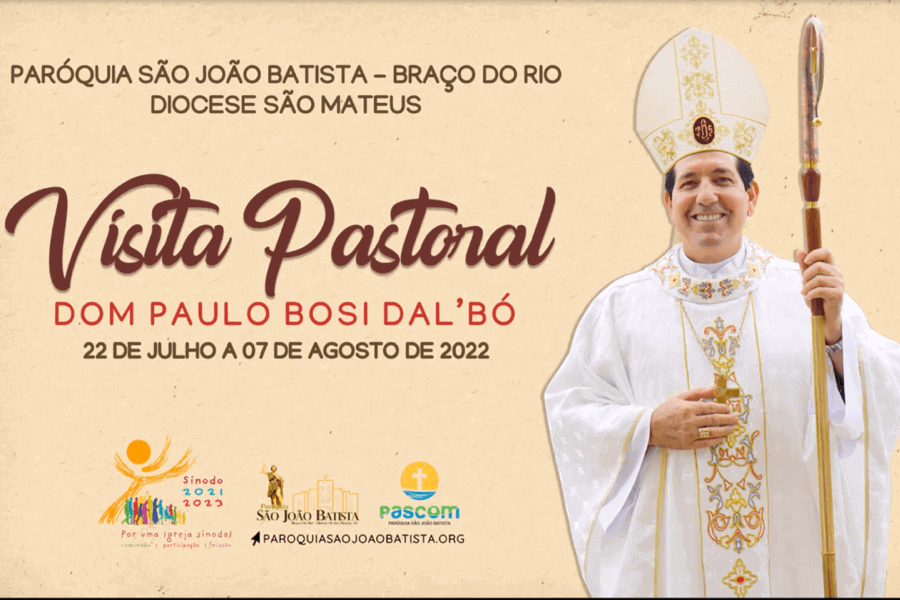 Relembre a visita pastoral de Dom Paulo na Paróquia São João Batista