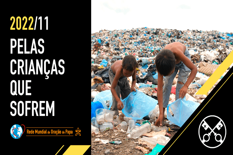 O Vídeo do Papa: No mês de novembro, Papa pede que rezemos pelas crianças que sofrem 